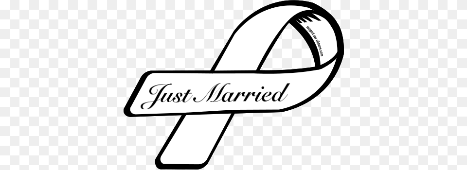 Just Married Empty Gesture, Accessories, Belt, Text Png Image