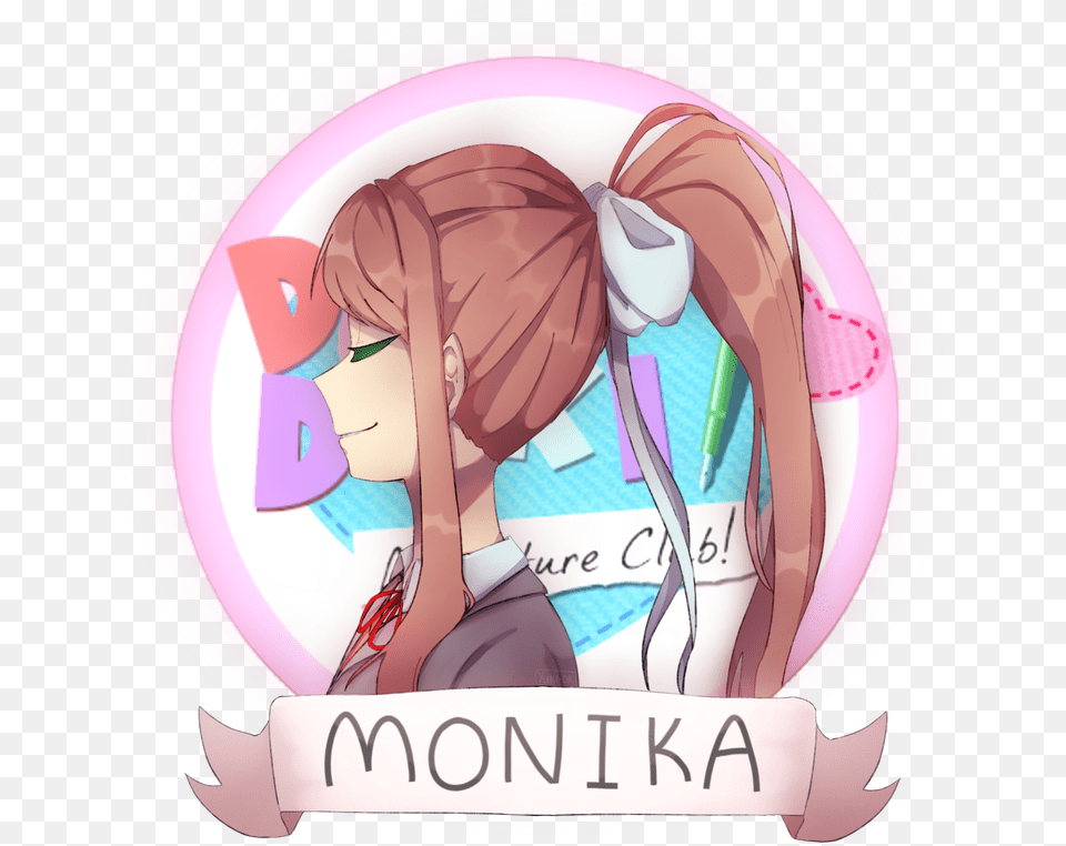 Just Monika Just Monika, Book, Comics, Publication, Person Free Png