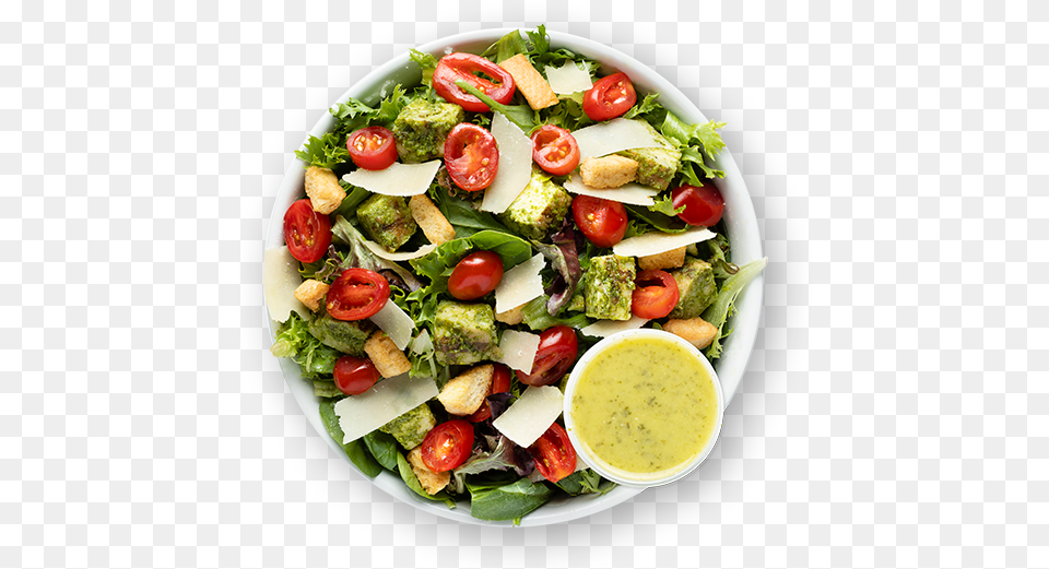 Just Salad Pesto Chicken Paradise, Food, Lunch, Meal, Dish Png Image