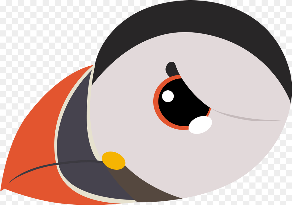 Just Testing The Waters On Whether To Publicly Open Circle, Animal, Bird, Puffin, Disk Free Png Download