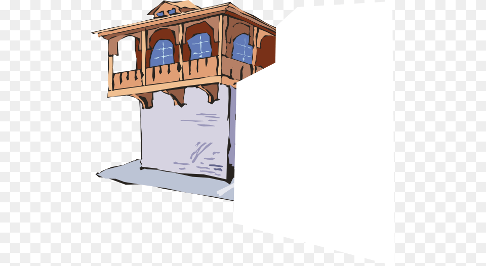 Just The Balcony Part Clip Art, Architecture, Building, Monastery, Bell Tower Free Png