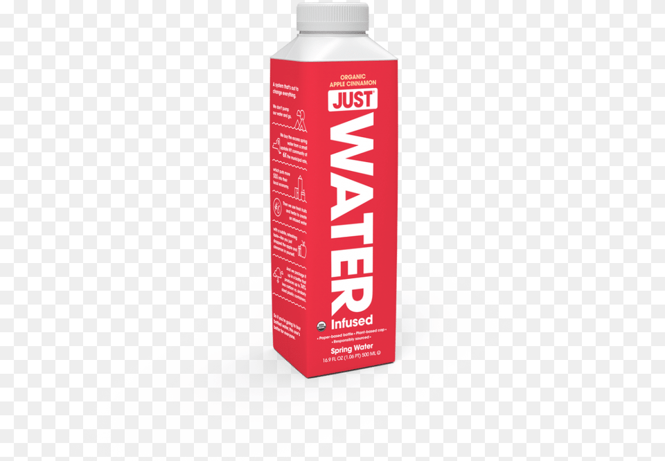 Just Water Flavoured Water, Can, Spray Can, Tin, Herbal Free Png Download
