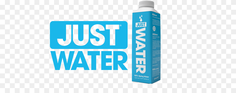 Just Water Just Water Logo, Bottle, Toothpaste Png Image