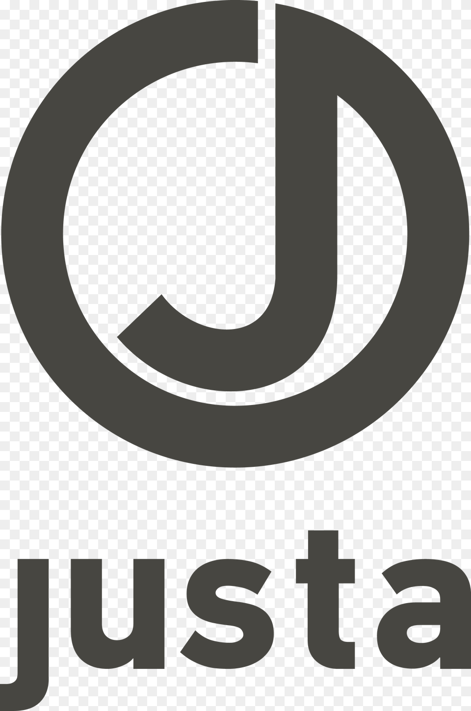 Justa Logo Gray Version Justa Png