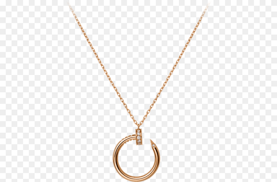 Juste Un Clou Necklace Pendant, Accessories, Jewelry, Diamond, Gemstone Png Image