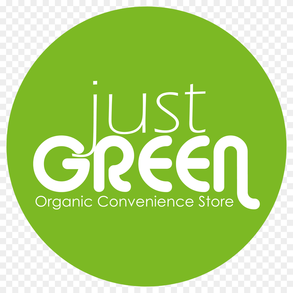 Justgreen Organic Convenience Store Black Circle, Green, Logo, Text, Symbol Free Transparent Png