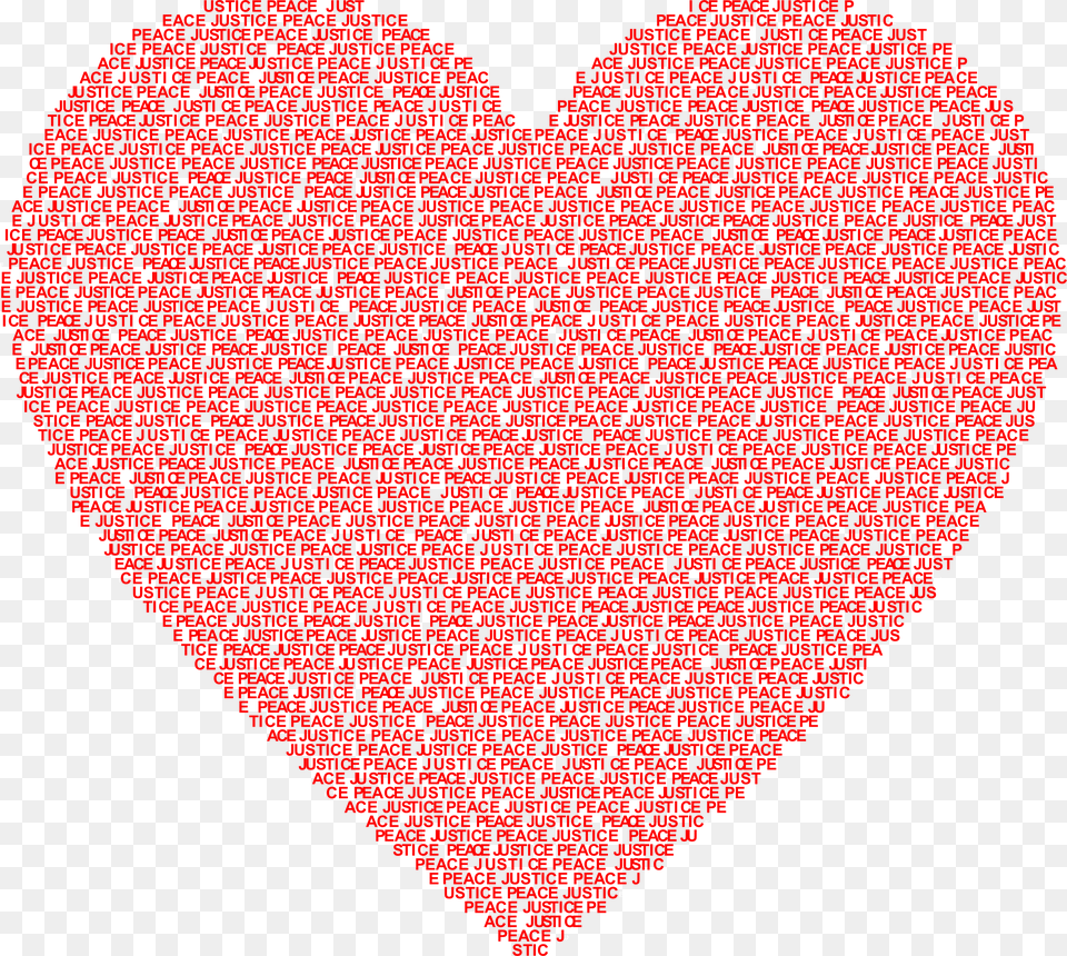 Justice And Peace Heart Clip Arts Fill A Shape With Text Svg Png