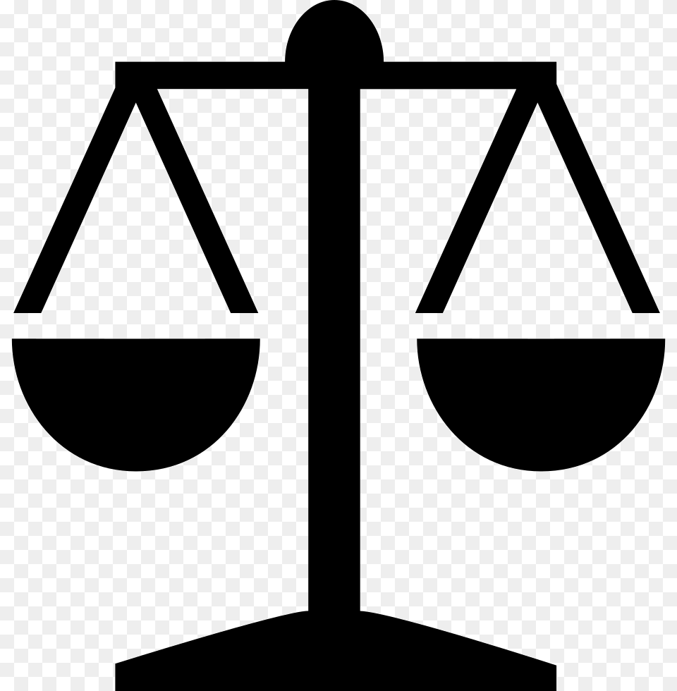 Justice Balance Equality Court Icon, Scale, Cross, Symbol Free Png Download