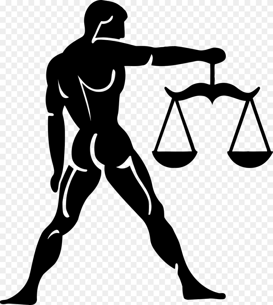 Justice Clipart Libra Scales Libra, Gray Png