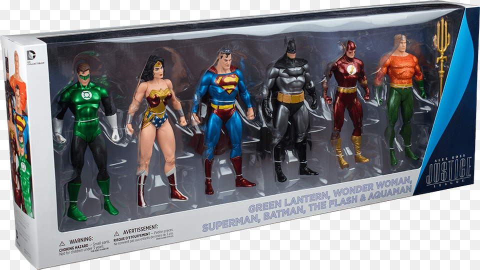 Justice Justice League Action Figure 7 Pack, Adult, Shoe, Person, Man Free Png Download