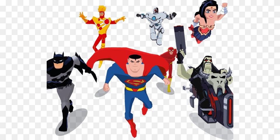 Justice League Clipart Justice League Clipart, Person, Baby, Publication, Adult Png Image