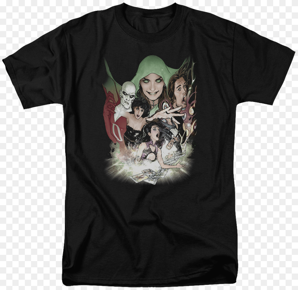 Justice League Dark T Shirt Justice League, Clothing, T-shirt, Head, Face Free Transparent Png