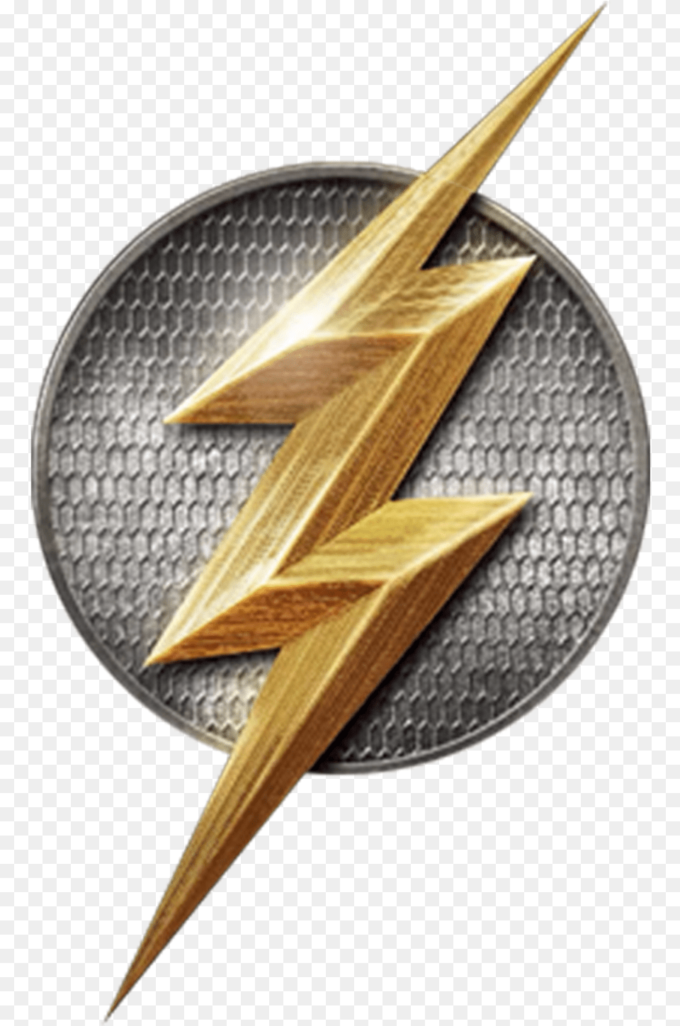 Justice League Flash Logo, Gold, Blade, Dagger, Knife Free Png Download