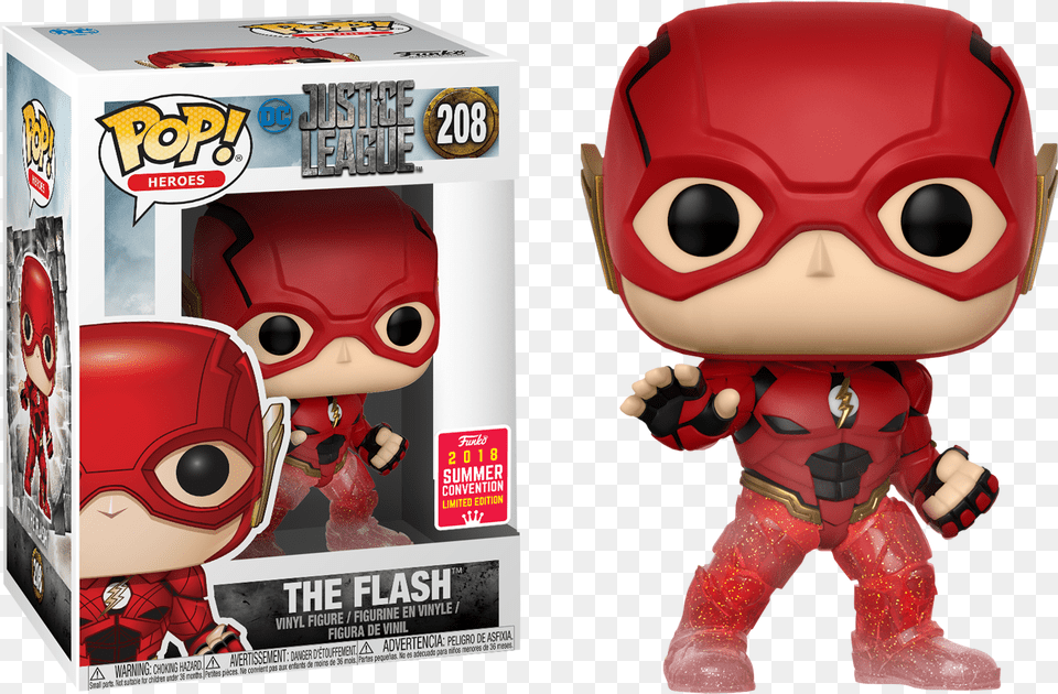 Justice League Flash Running Funko Pop, Toy, Baby, Person Free Png Download