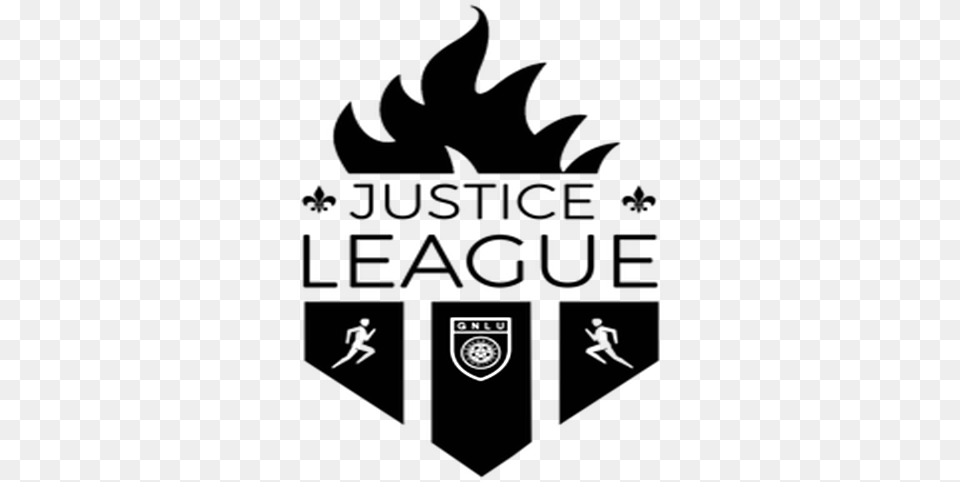 Justice League Gnlu Logo, Emblem, Symbol Free Transparent Png