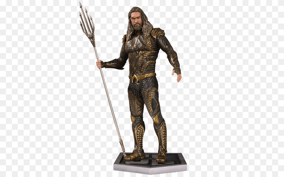 Justice League Issue Number 1 6 Scale Aquaman, Bronze, Adult, Male, Man Png Image