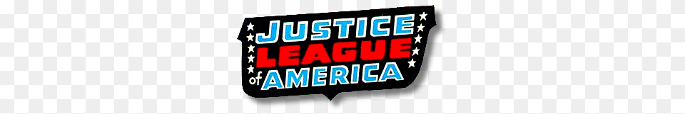 Justice League Of America Hobbydb, Scoreboard, Sticker, Text Free Png Download