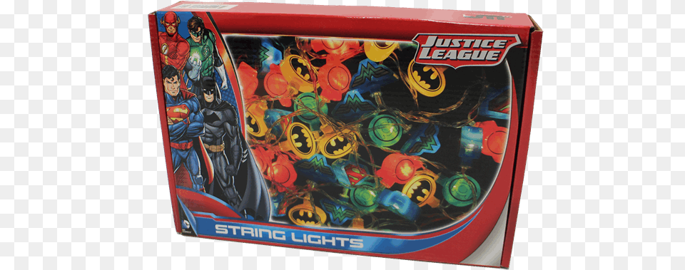 Justice League String Lights Action Figure Png Image