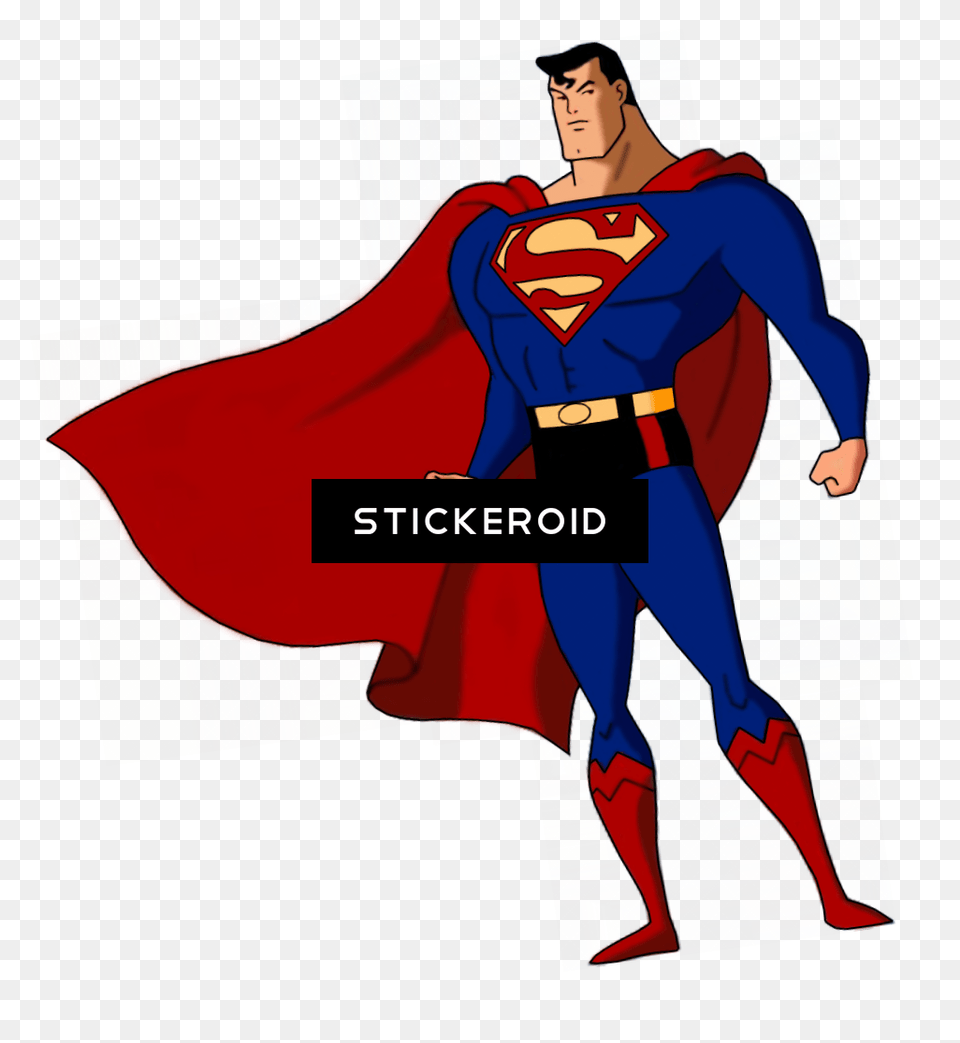 Justice League Superman Fan Tanktop Clipart Transparent Superman Hd, Publication, Book, Cape, Clothing Png Image