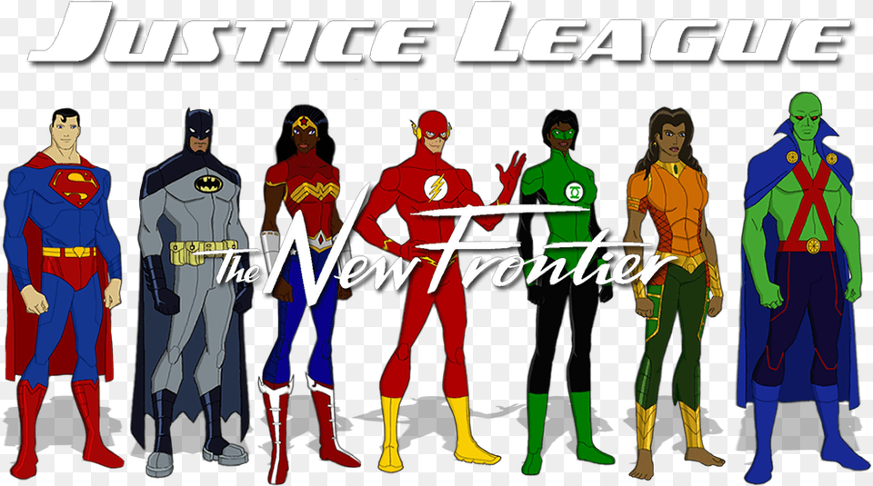 Justice League The New Frontier Logo, Book, Publication, Comics, Adult Free Transparent Png