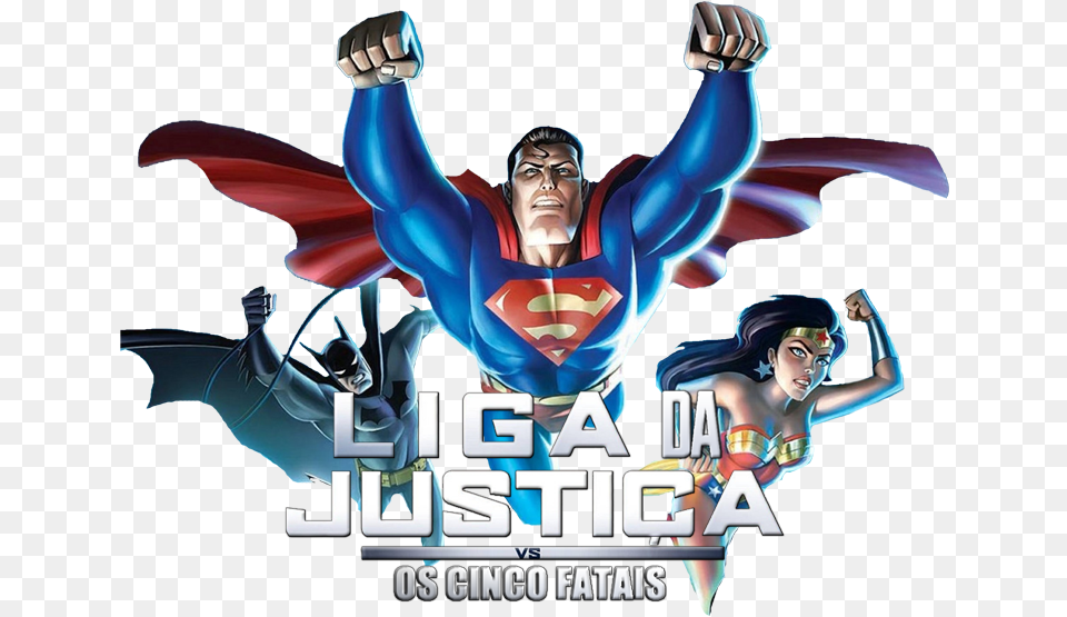 Justice League Vs The Fatal Five, Advertisement, Poster, Adult, Person Png Image
