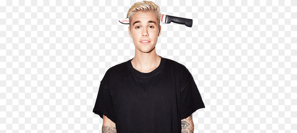 Justin And Vectors For Justin Bieber What Do You Mean Tour, T-shirt, Clothing, Blonde, Hair Free Transparent Png