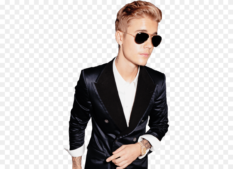 Justin Bieber Cool Glasses, Jacket, Suit, Blazer, Clothing Png