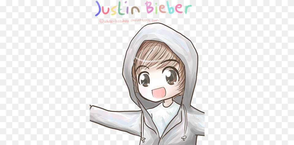 Justin Bieber Images Anime Justin Bieber Wallpaper Justin Bieber Anime, Book, Clothing, Coat, Comics Png