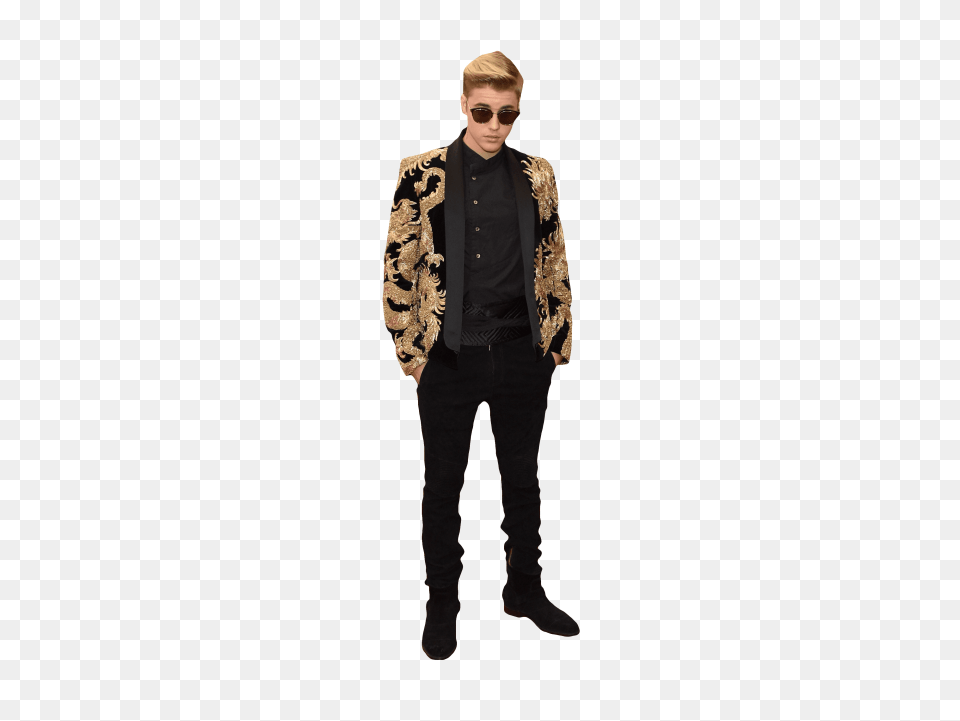 Justin Bieber In Sunglasses, Vest, Sleeve, Long Sleeve, Jacket Png