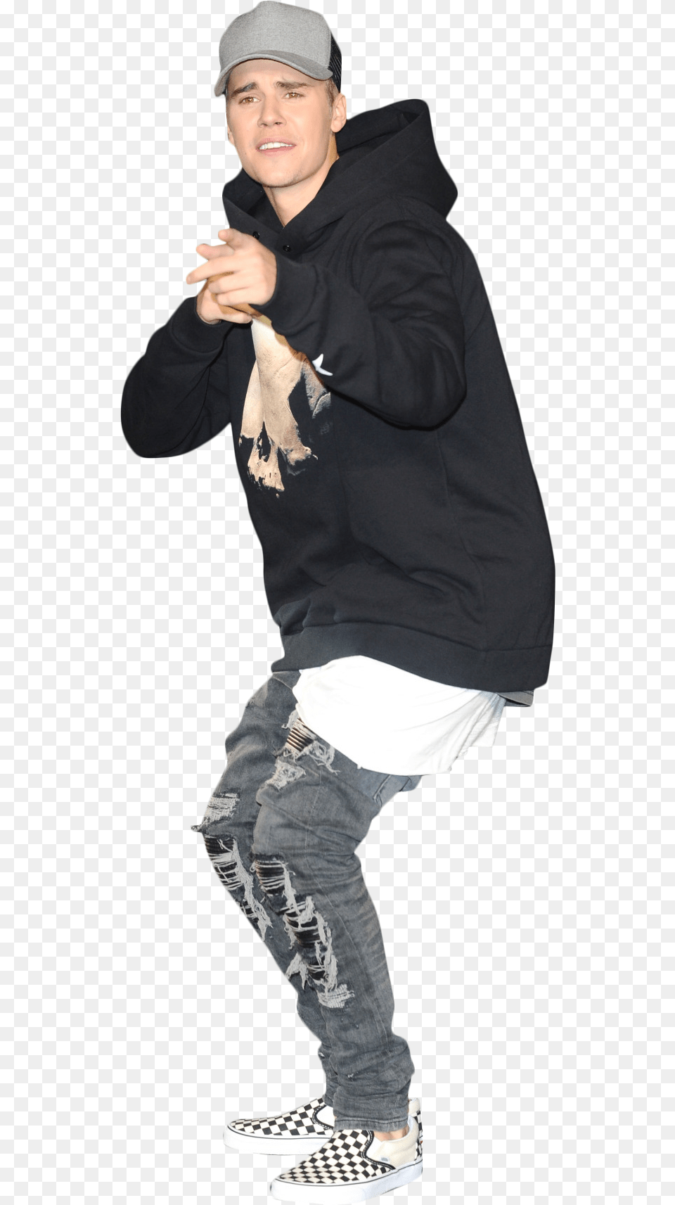 Justin Bieber Performing Image Justin Bieber Transparent, Baseball Cap, Pants, Person, Hat Png