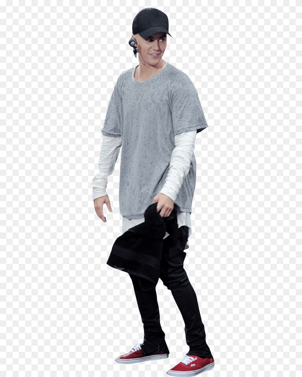 Justin Bieber Performing Sweater, Long Sleeve, Sleeve, Clothing, Fashion Png