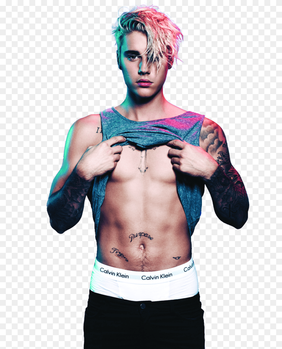 Justin Bieber Photo, Tattoo, Back, Body Part, Skin Png Image