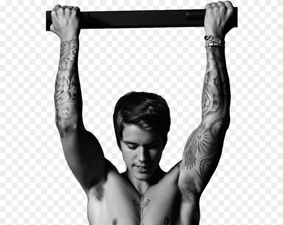 Justin Bieber Photoshoot 2015, Tattoo, Skin, Person, Man Free Png