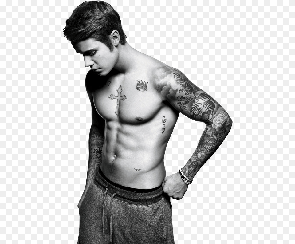 Justin Bieber Photoshoot Men39s Health, Person, Skin, Tattoo, Boy Png