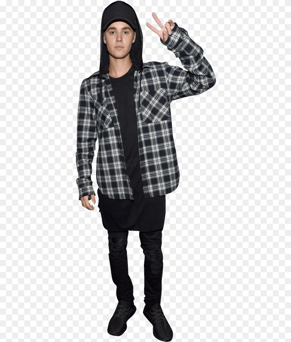 Justin Bieber Posing Jacket, Hood, Long Sleeve, Coat Png Image