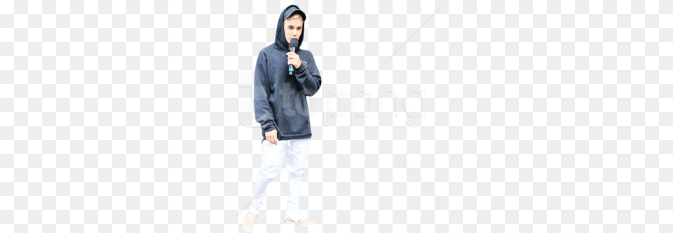 Justin Bieber Singing Girl, Walking, People, Person, Coat Free Png Download