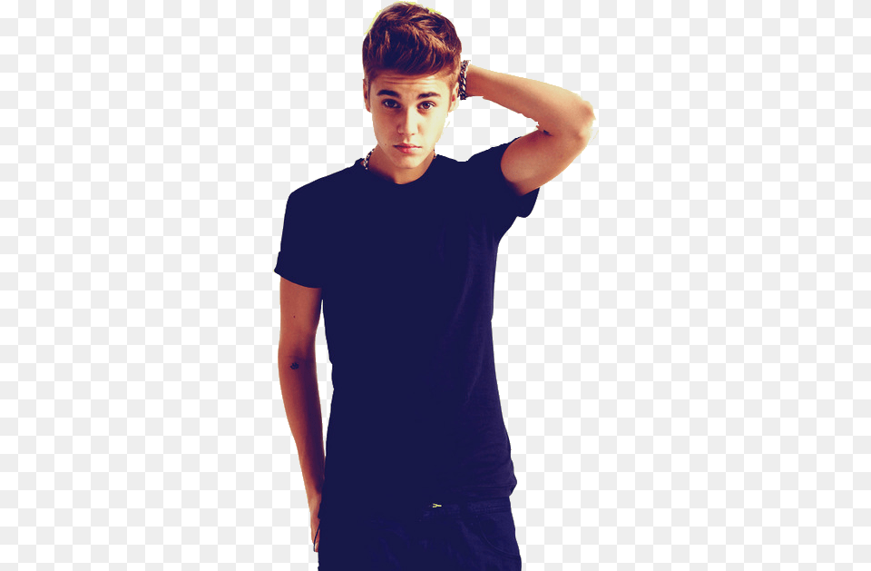 Justin Bieber Transparent Background, Teen, T-shirt, Person, Male Free Png Download