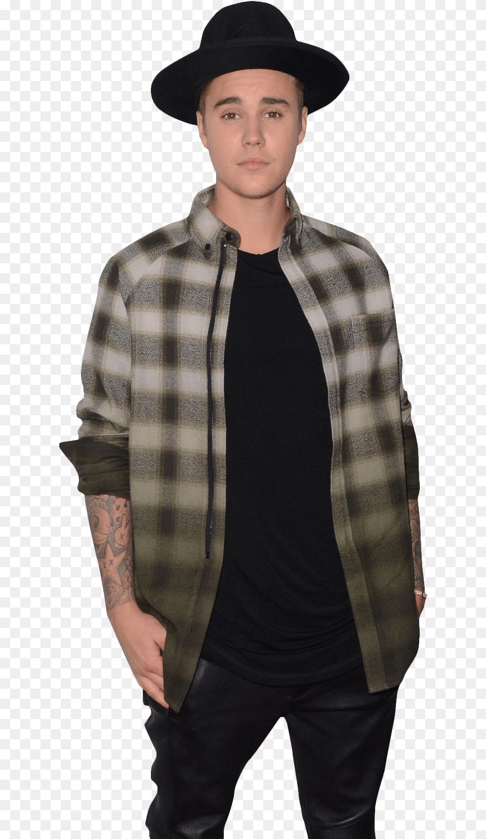 Justin Bieber With Hat Justin Bieber 2015 Wango Tango, Vest, Clothing, Shirt, Person Png