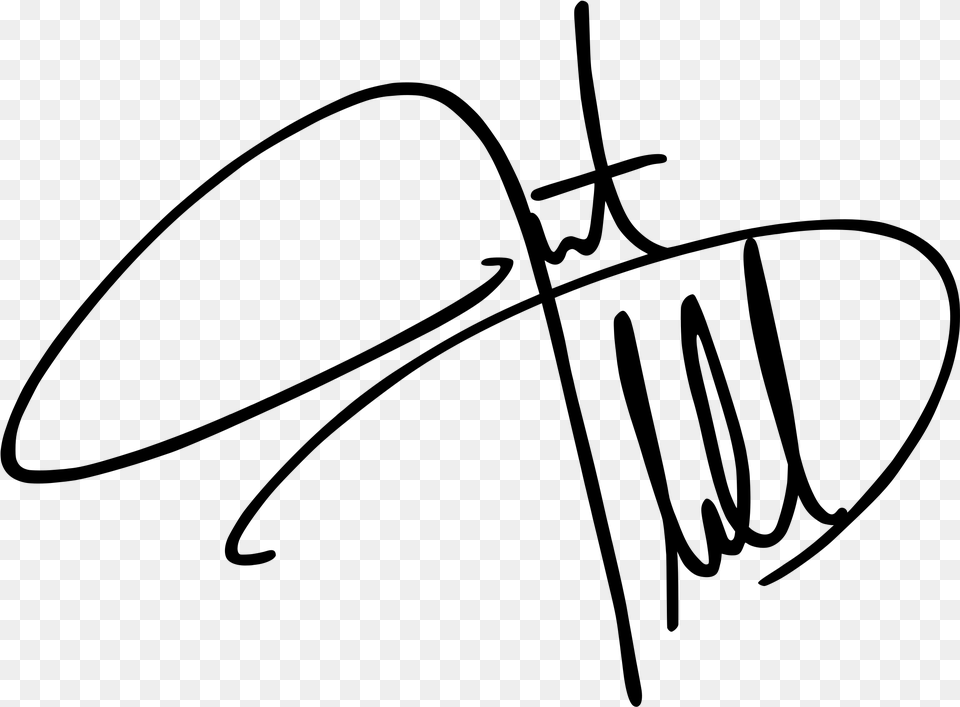 Justin Timberlake Signature, Gray Png Image