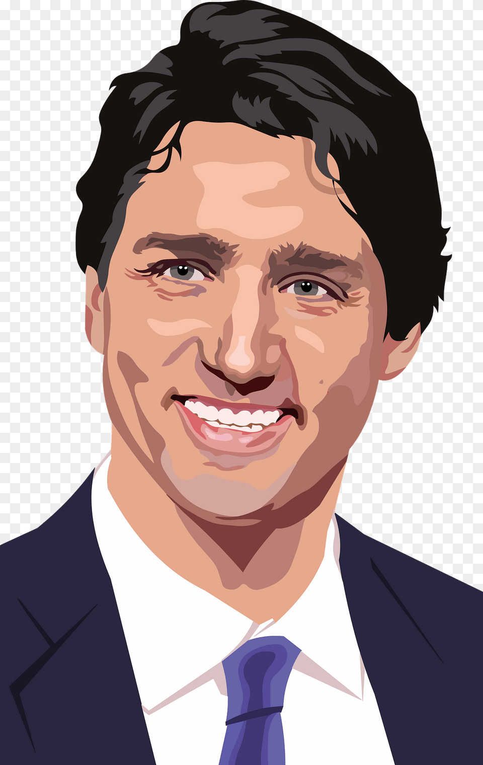 Justin Trudeau Portrait Clipart, Accessories, Photography, Person, Tie Png