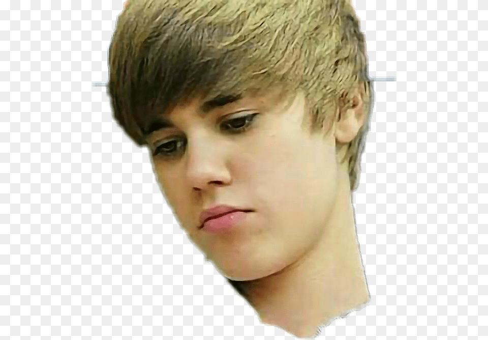 Justinbieber Bieber Kidrauhl Justin Nsn Never Justin Bieber Pictures With Captions, Teen, Person, Male, Head Free Png