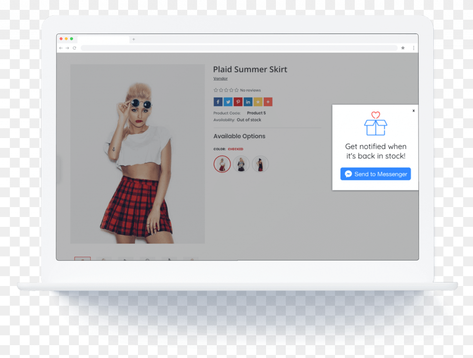 Justuno Facebook Messenger Plaid, Clothing, Skirt, Person, Tartan Png