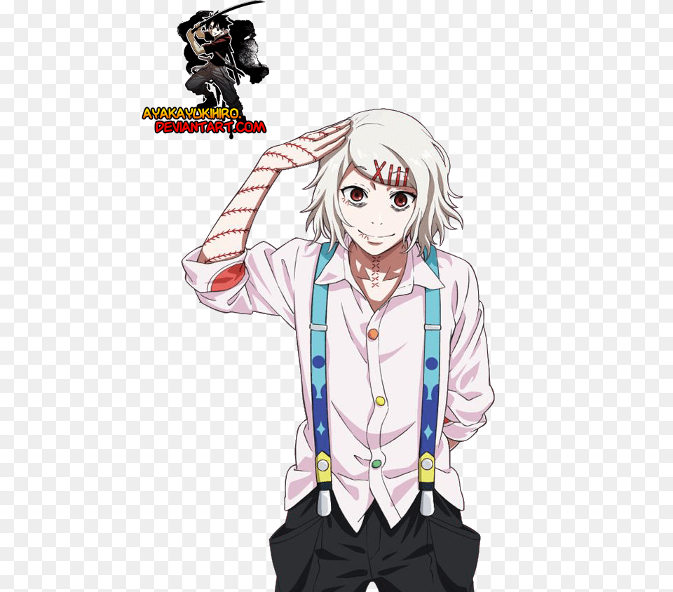 Juuzou Suzuya Juuzou Wallpaper Iphone, Publication, Book, Comics, Adult Png Image