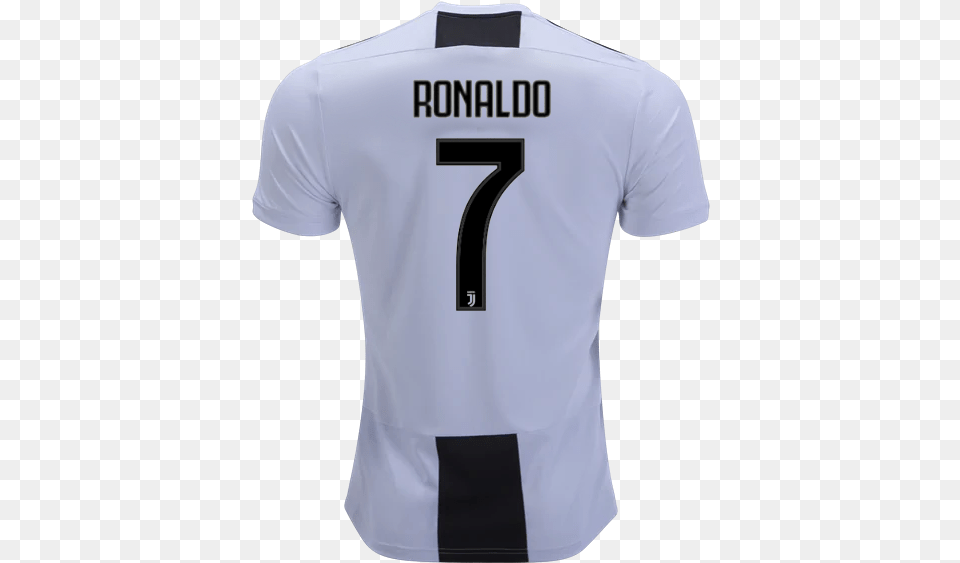 Juventus 1819 Home Jersey Cristiano Ronaldo Camisa Do Cr7 Juventus, Clothing, Shirt, T-shirt, Text Free Transparent Png