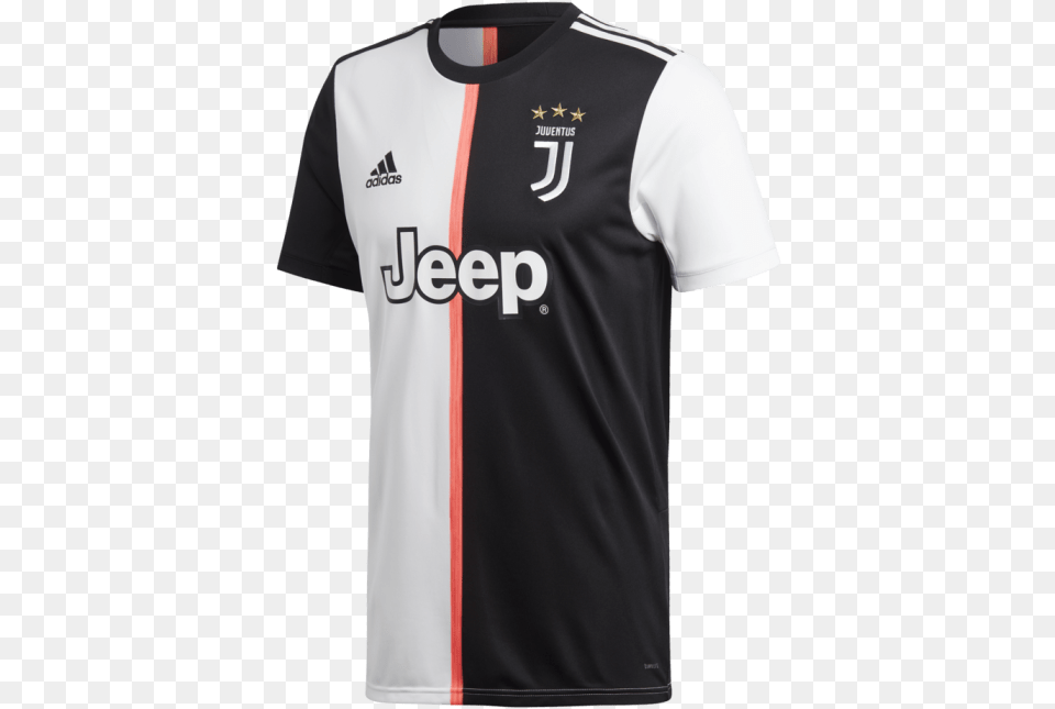 Juventus 2019 Home Jersey, Clothing, Shirt, T-shirt Free Png