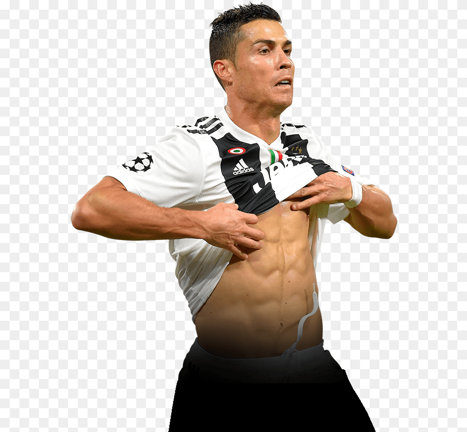 Juventus Abdmen Download Download Foto Cristiano Ronaldo, Adult, Person, Man, Male Free Png