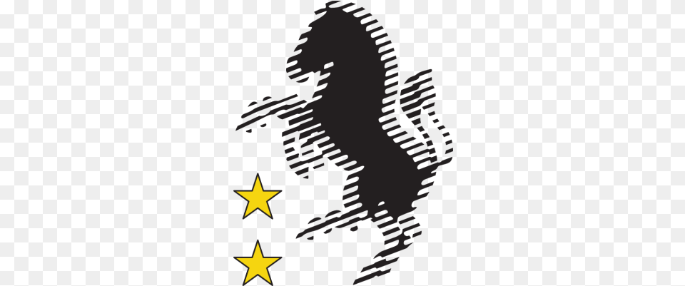 Juventus Fc Juventus Logo Zebra, Person, Symbol Free Png