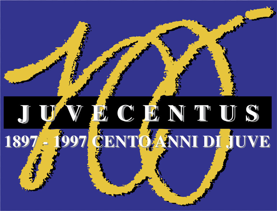 Juventus Fc Logo Transparent Juventus Centus, Text, Dynamite, Weapon Png