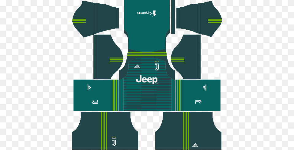 Juventus Kit Dream League Soccer 2018, Clothing, Lifejacket, Vest, Tartan Png
