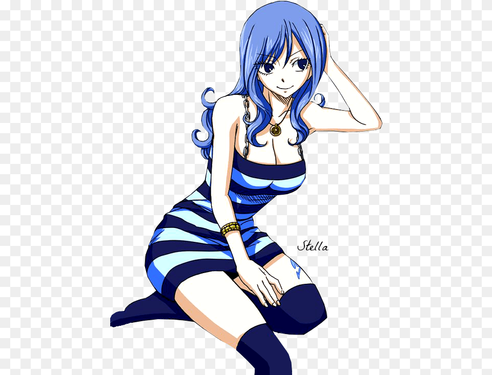 Juvia Selon Stella Fairy Tail Lucy Manga, Book, Comics, Publication, Adult Free Png Download